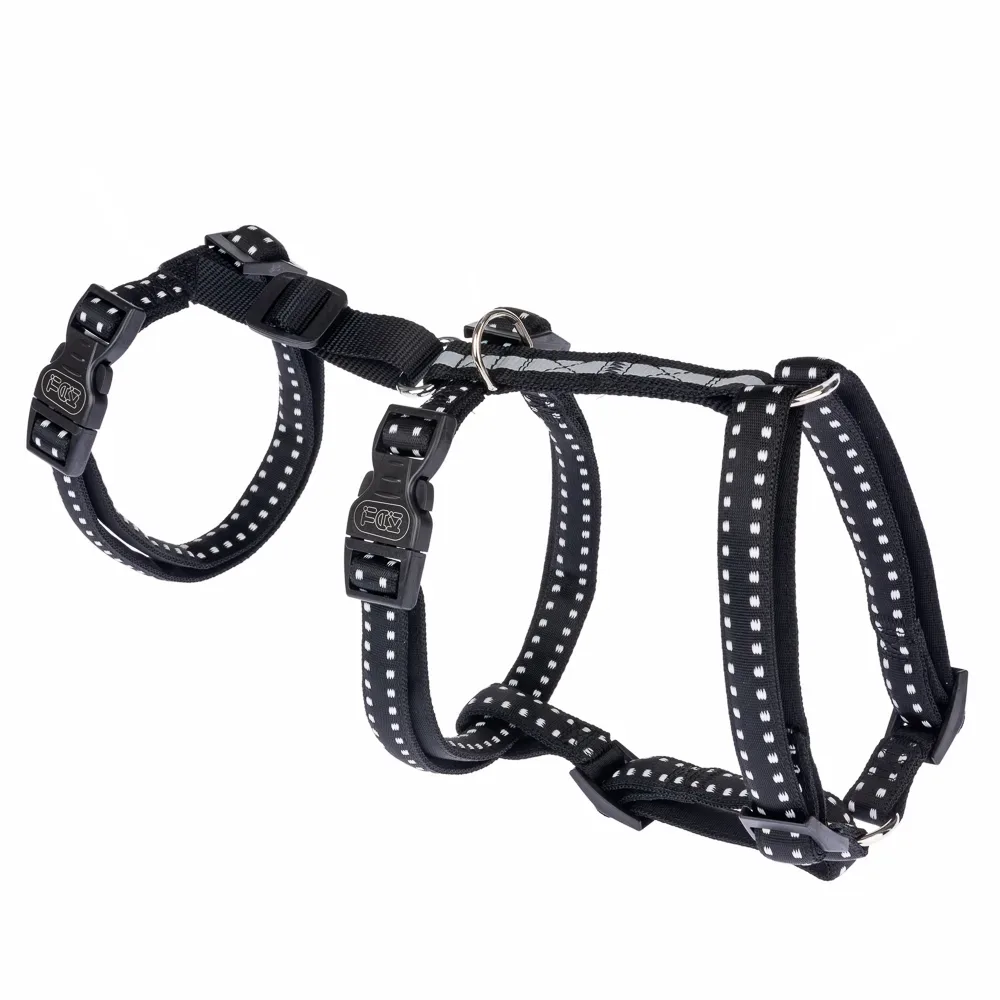 TIAKI Sicherheitsgeschirr Reflect - Grösse M: 44 - 74 cm Brustumfang