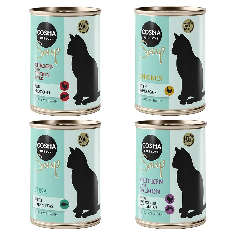 Cosma Soup 6 x 100 g - Mix 2 (4 Sorten)