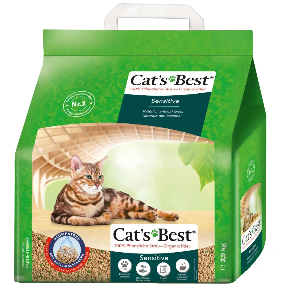 Cat's Best - Katzenstreu Sensitive, 20L, 20 L