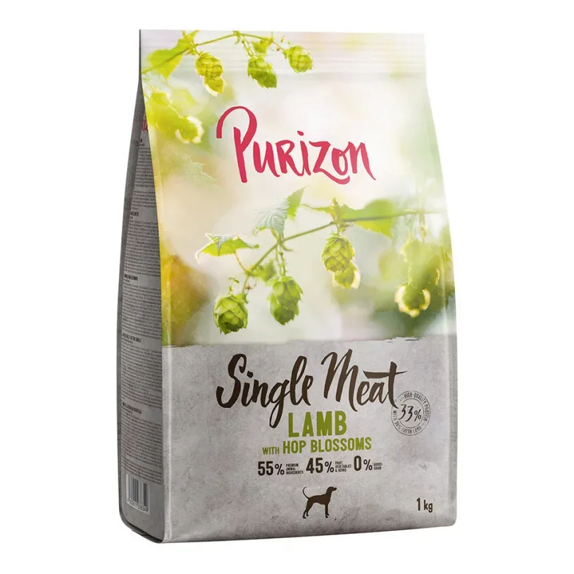 Purizon Single Meat Lamm mit Hopfenblumen - 1 kg