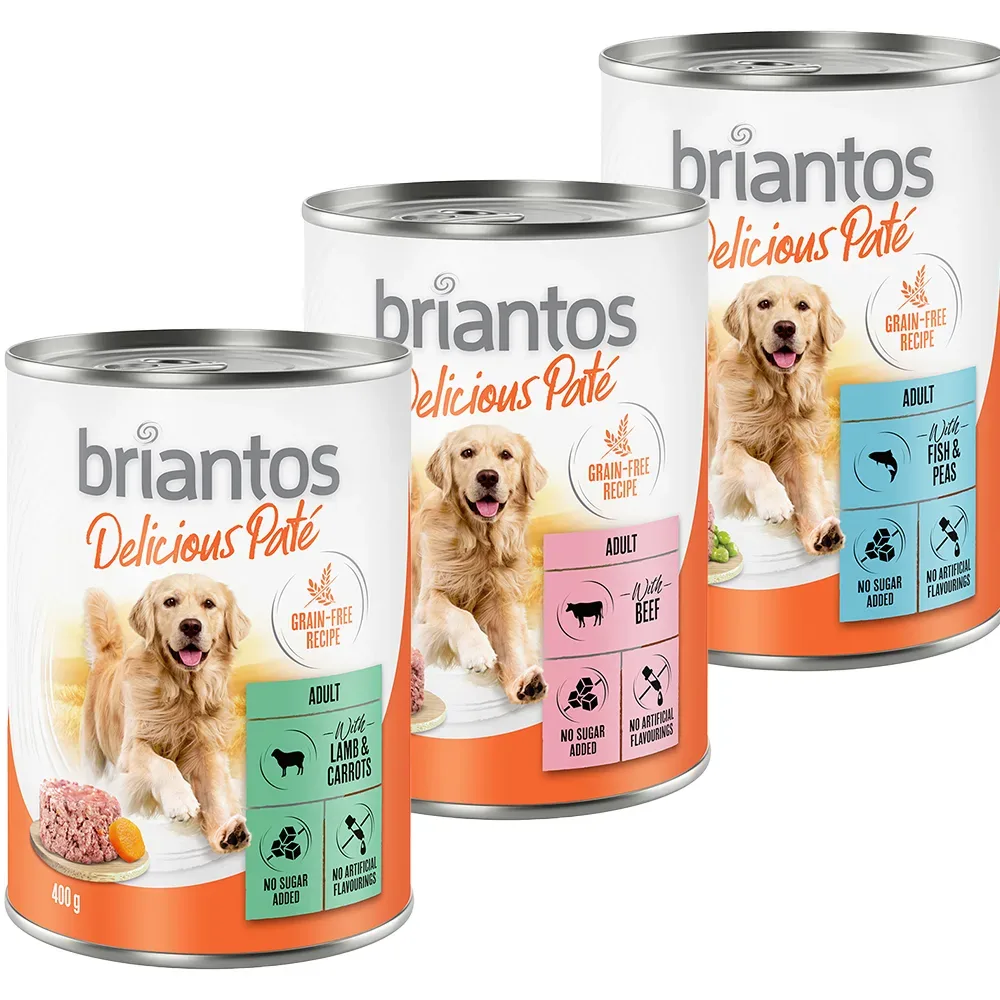 Briantos Delicious Paté Probiermix - 24 x 400 g