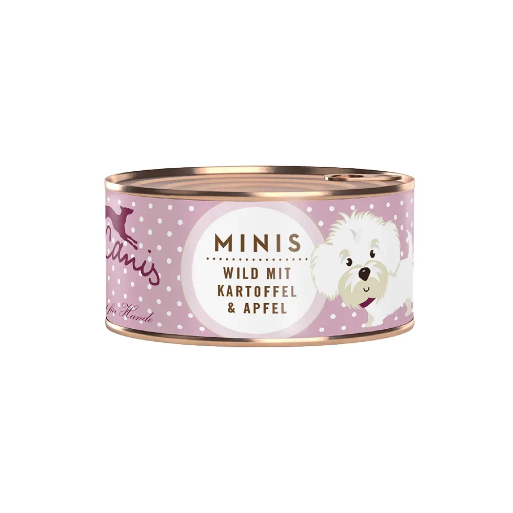 Terra Canis Mini 18 x 100 g - Wild mit Kartoffeln & Apfel
