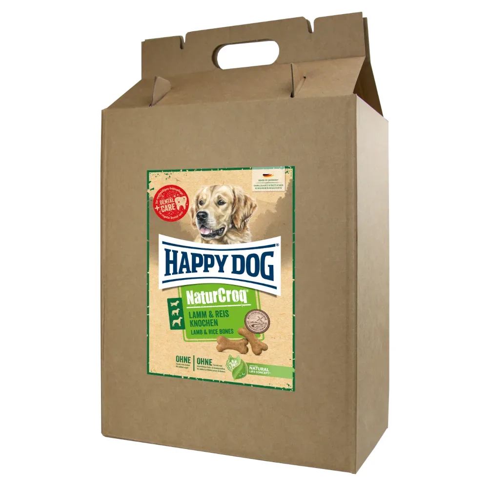 Happy Dog NaturCroq Knochen mit Lamm & Reis - 5 kg