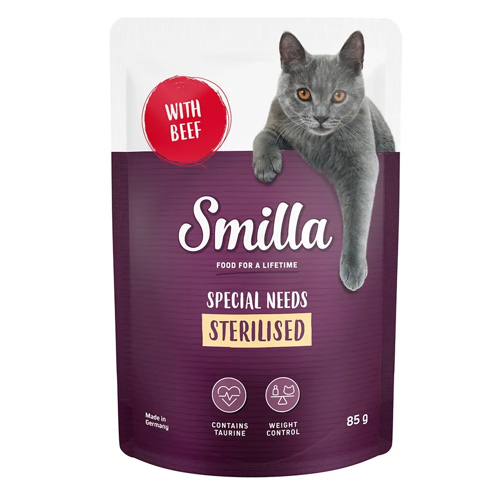Smilla Sterilised Frischebeutel Mix - Sparpaket: 24 x 85 g