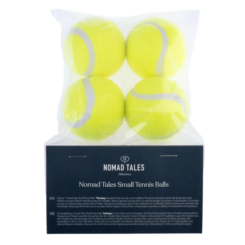 Nomad Tales Tennisball-Set - 4er Set, Ø 6,3 cm