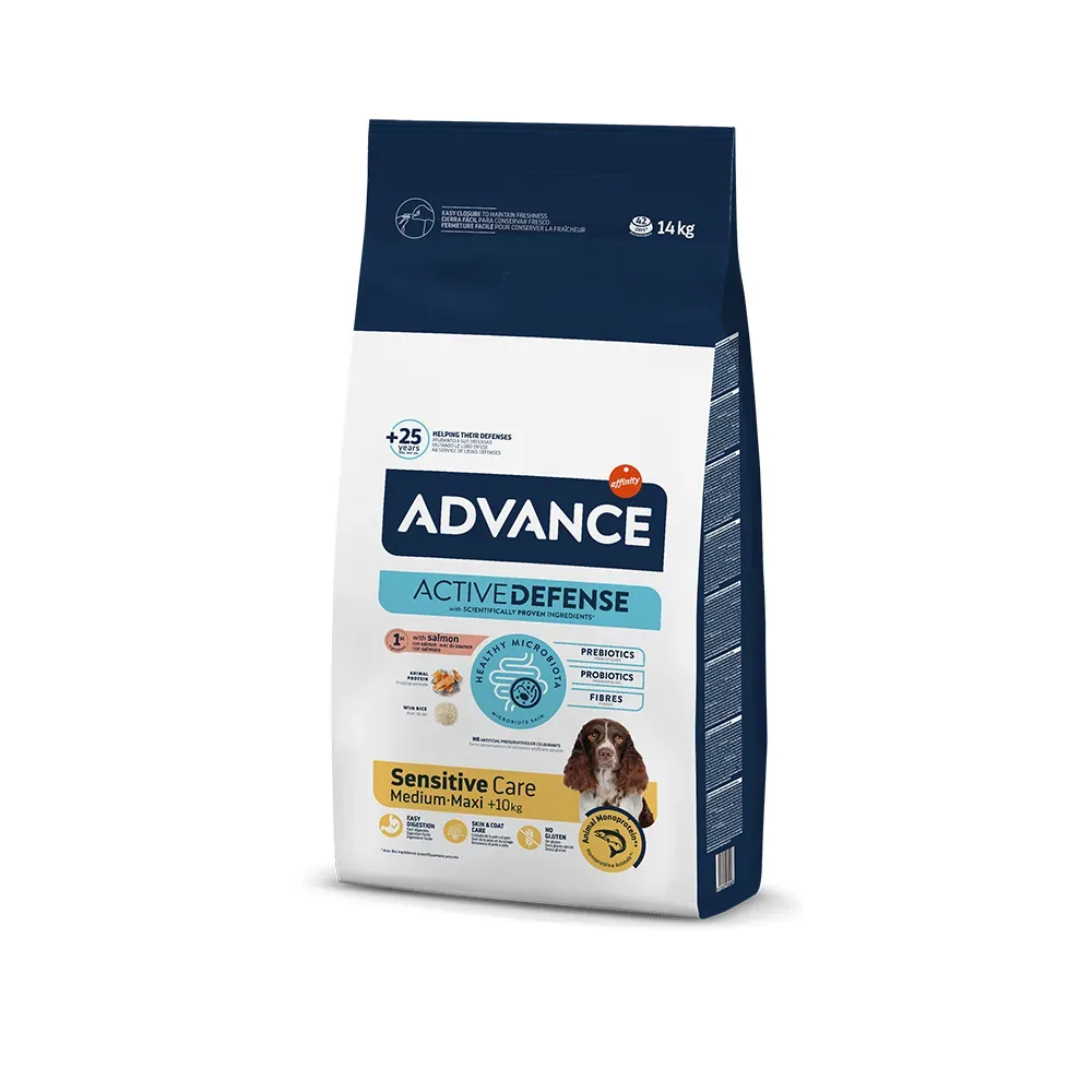Advance Sensitive Adult Lachs & Reis - 14 kg