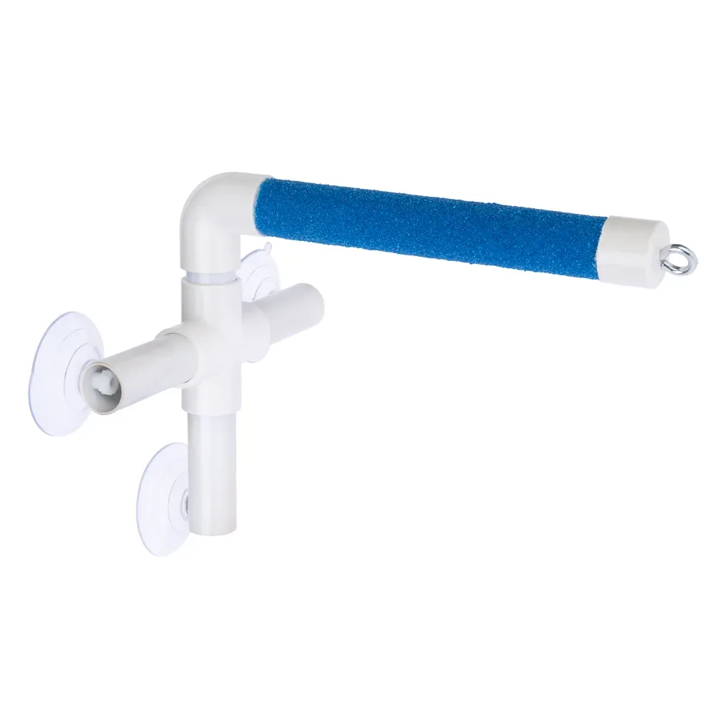 TIAKI Vogelsitzstange für Fenster & Dusche - Ø 2,5 x L 22 cm