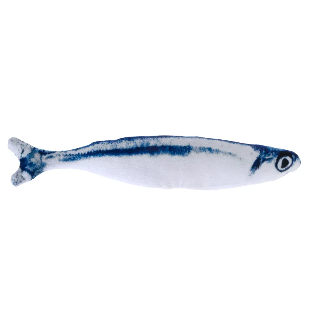 TIAKI Katzenspielzeug Sardine mit Katzenminze - 1 Stück