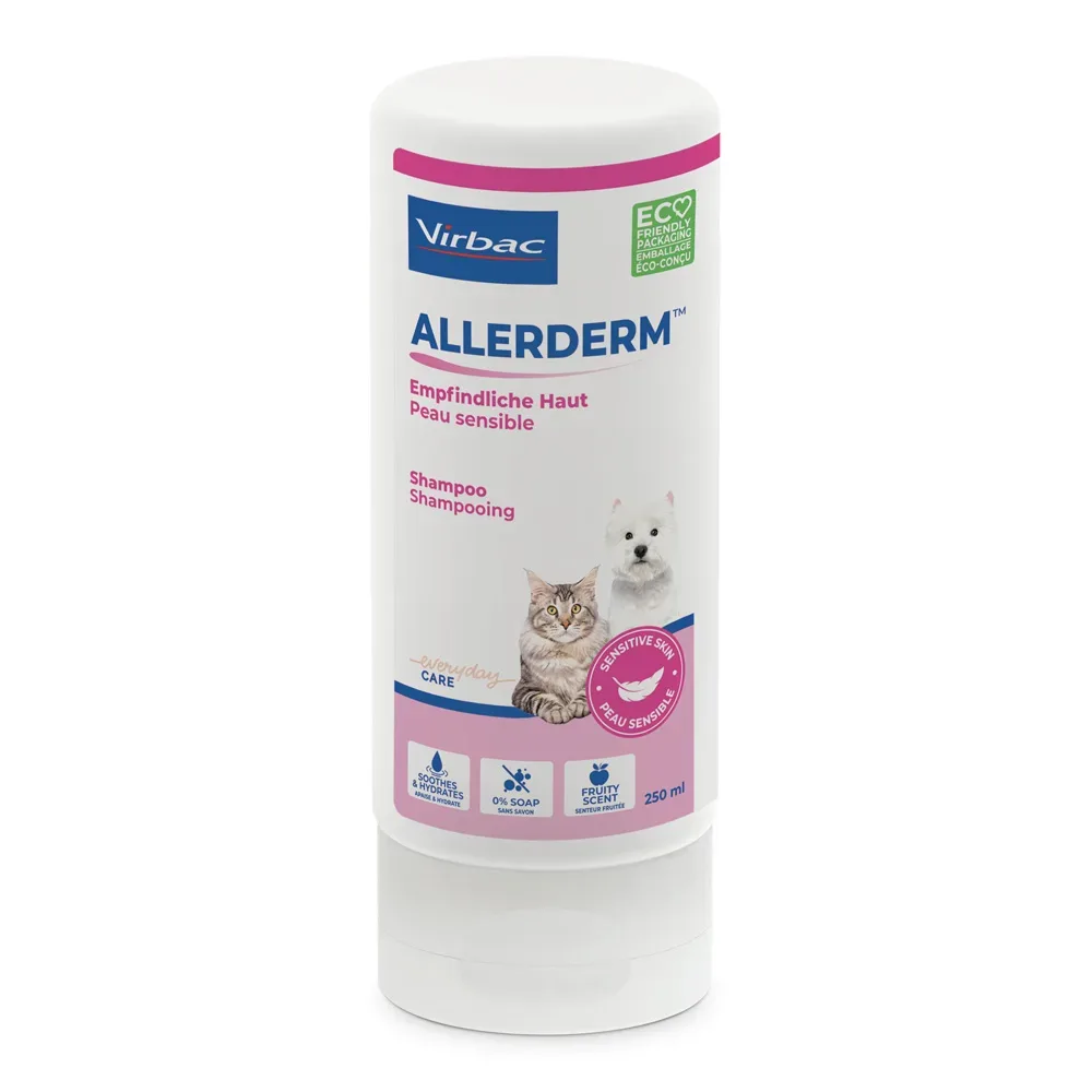 Virbac Allerderm Sensitive Skin Shampoo - 250 ml