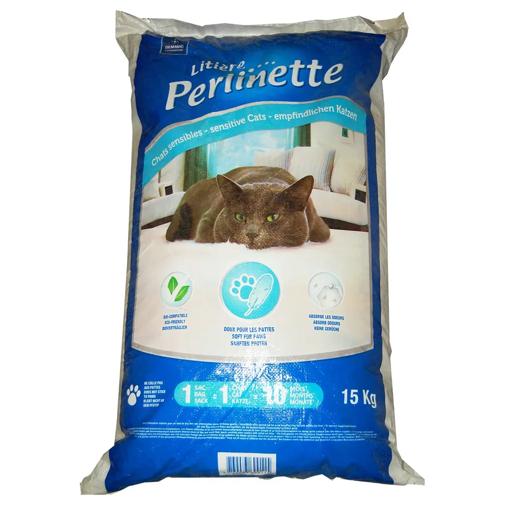 Perlinette Sensible Katzenstreu - 15 kg