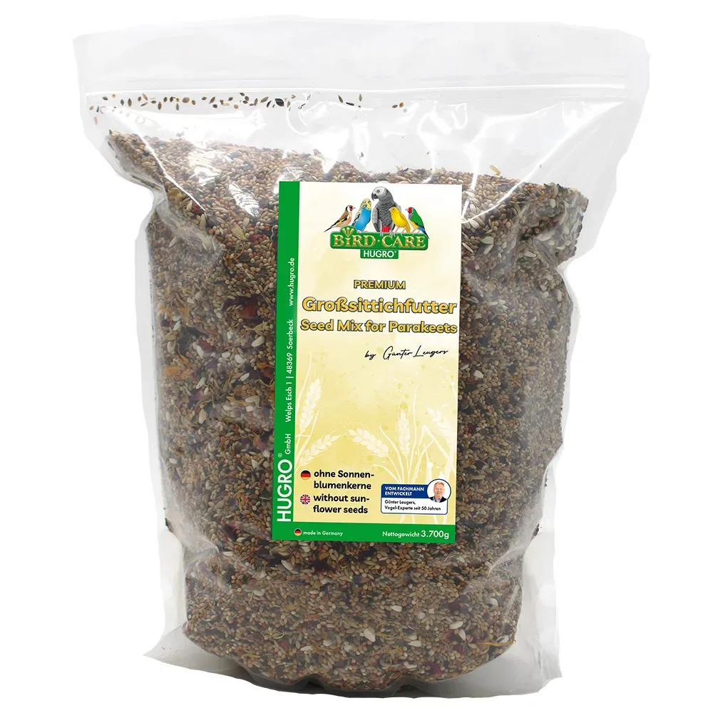 Hugro Grosssittichfutter - Sparpaket: 2 x 1,3 kg
