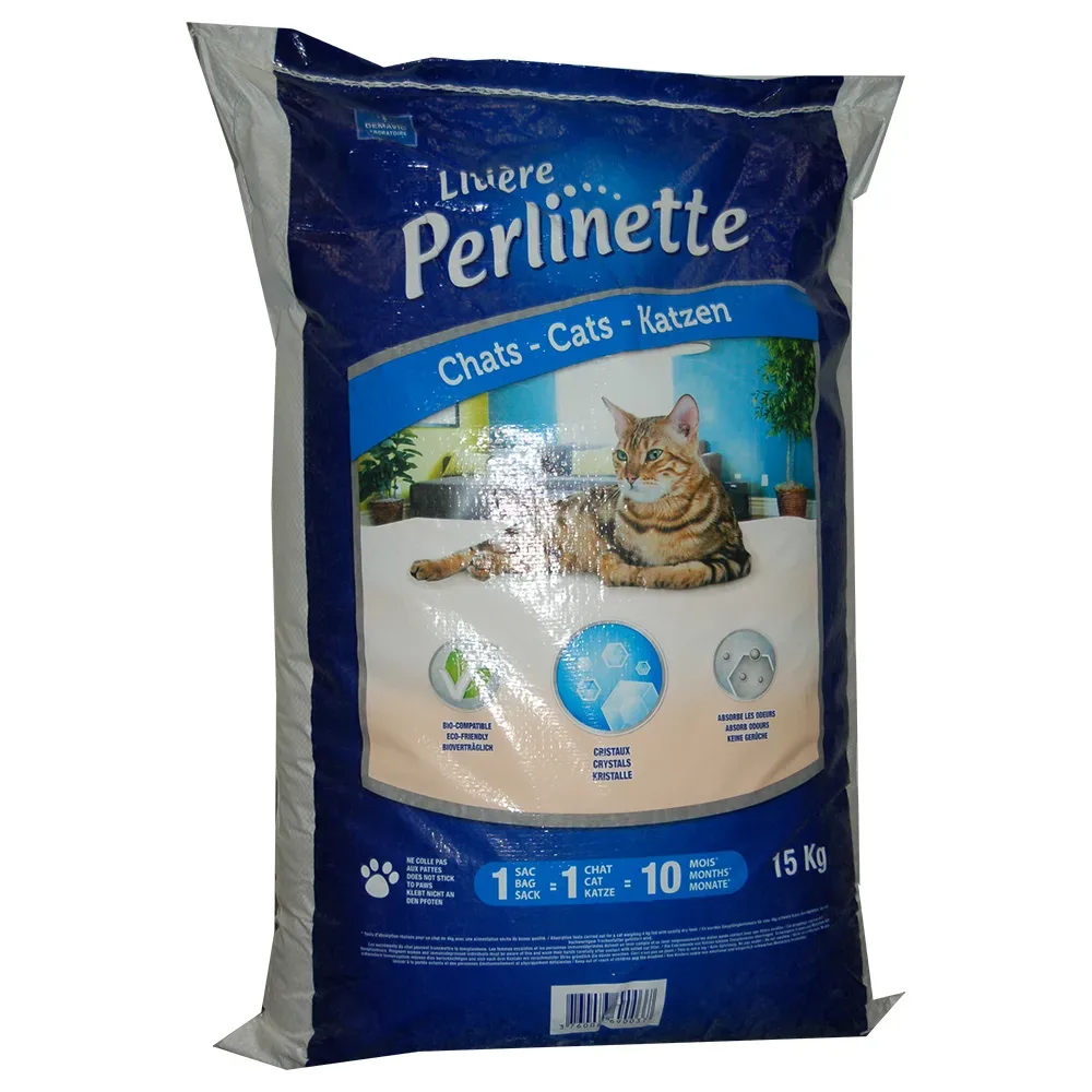 Perlinette Irrégulière Katzenstreu - 15 kg