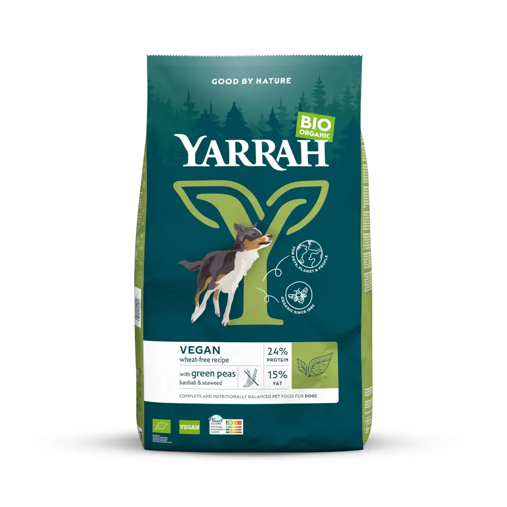 Yarrah Bio Vega Weizenfrei für Hunde - 10 kg
