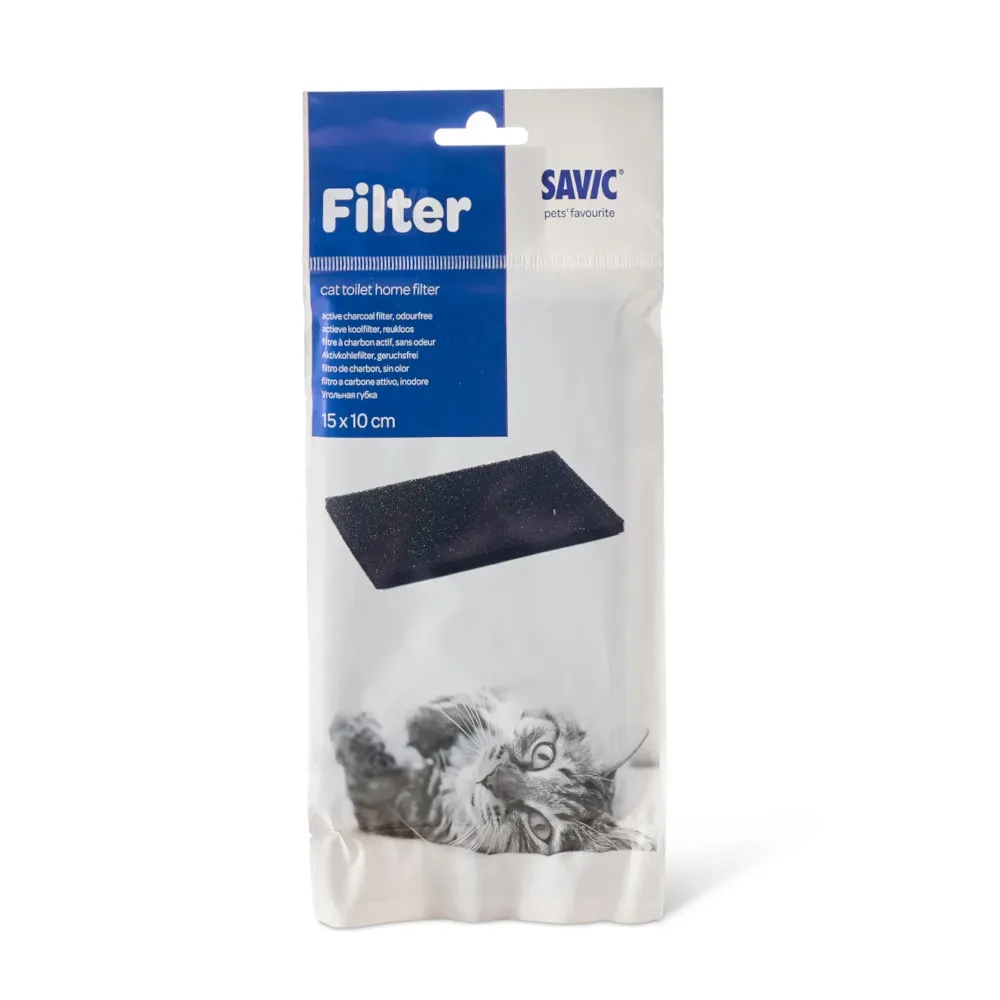 Savic Katzentoilette Robin Jumbo - Zubehör: Ersatzkohlefilter, 1 Stück