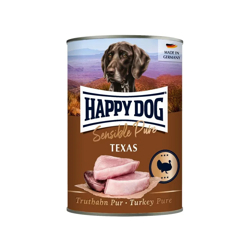 Sparpaket Happy Dog Sensible Pure 24 x 400 g - Sweden (Wild Pur)