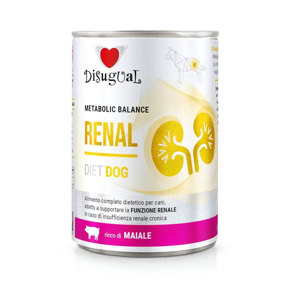 Sparpaket Disugual Metabolic Balance Renal Dog 12 x 400 g - Schwein