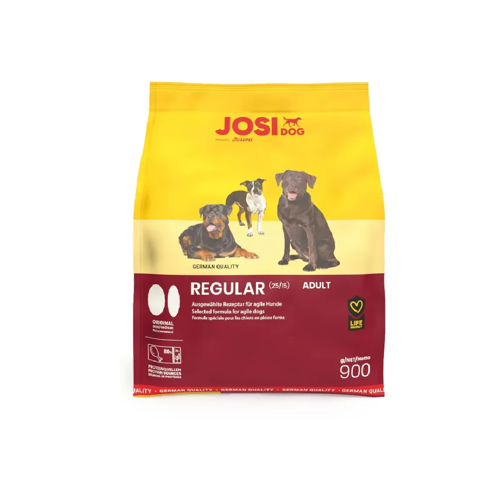 JosiDog Regular Huhn - Sparpaket: 5 x 900 g