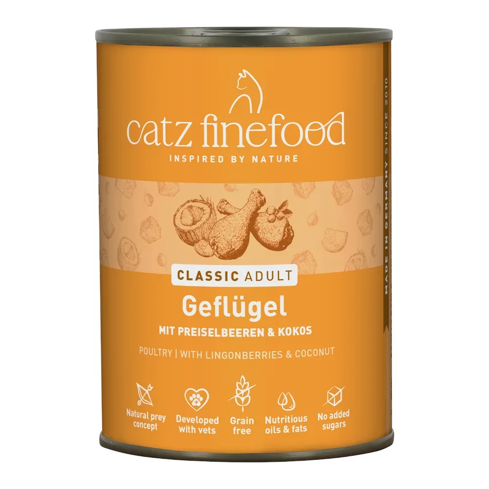 catz finefood 6 x 400 g - Geflügel