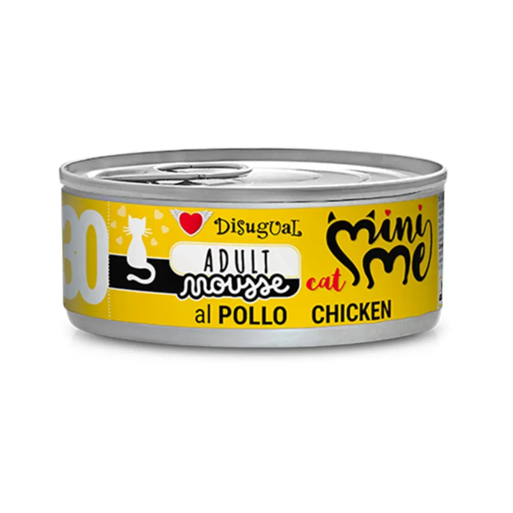 Disugual Mini-Me Cat Mousse 12 x 85 g - Huhn
