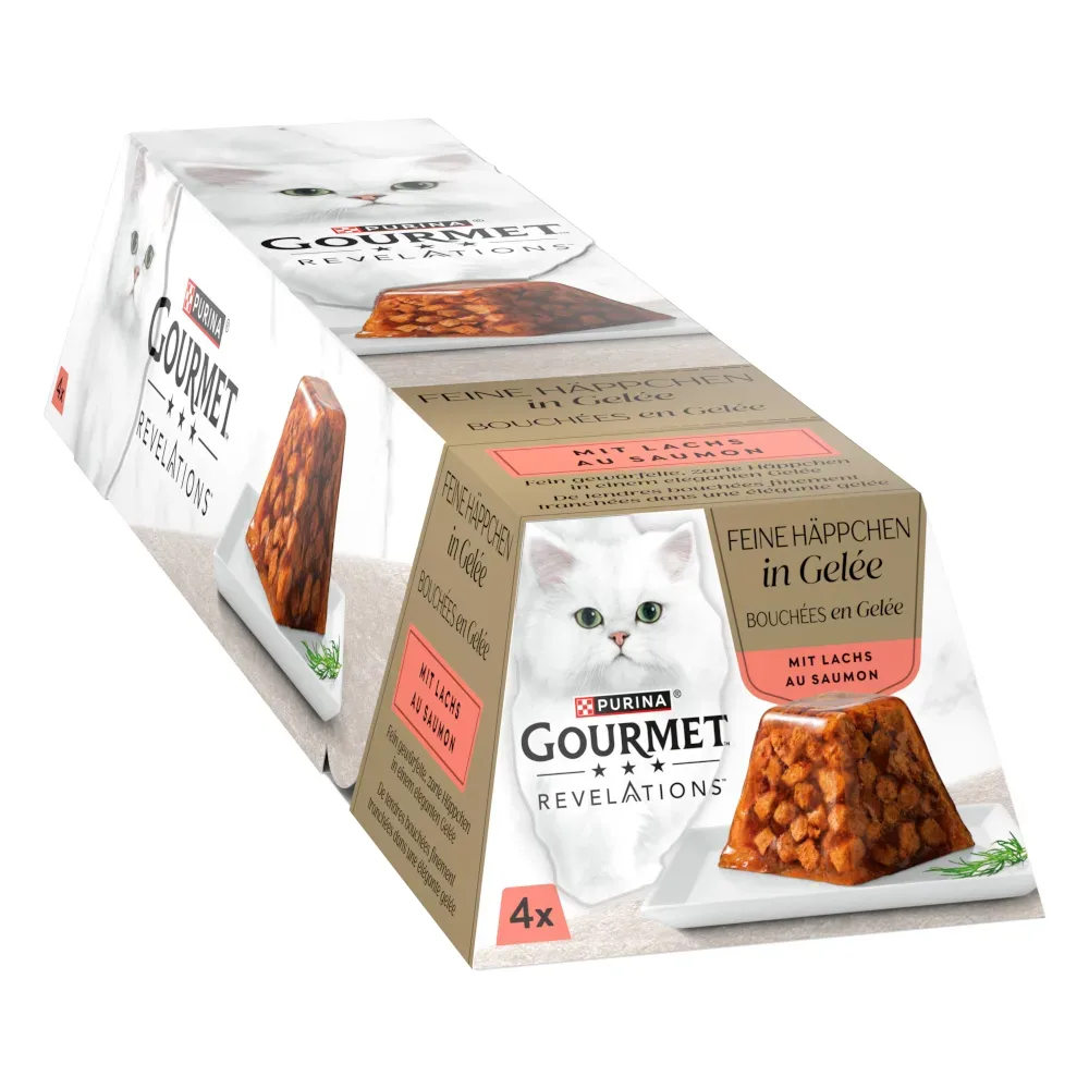 Sparpaket Gourmet Revelations Fine Cuts 8 x 57 g - Lachs