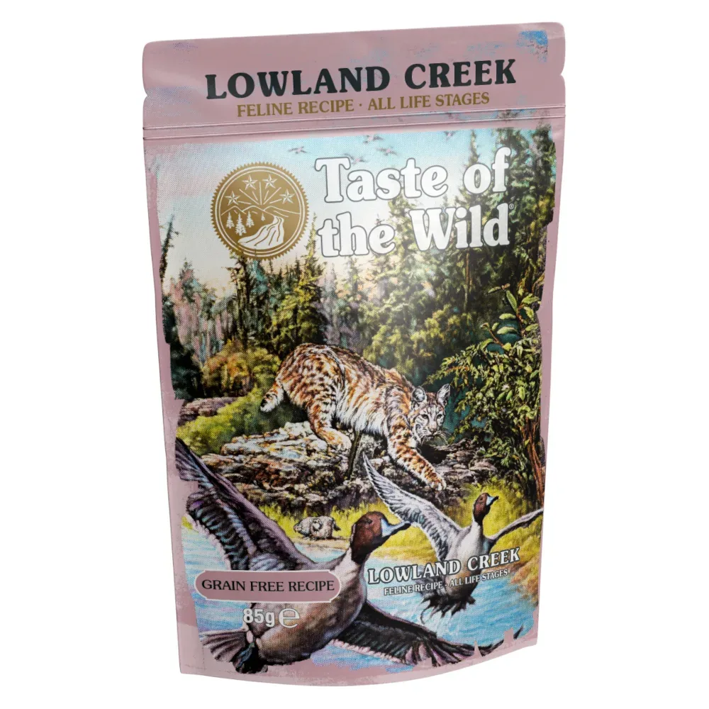 Taste of the Wild Lowland Creek mit Truthahn - Sparpaket: 24 x 85 g