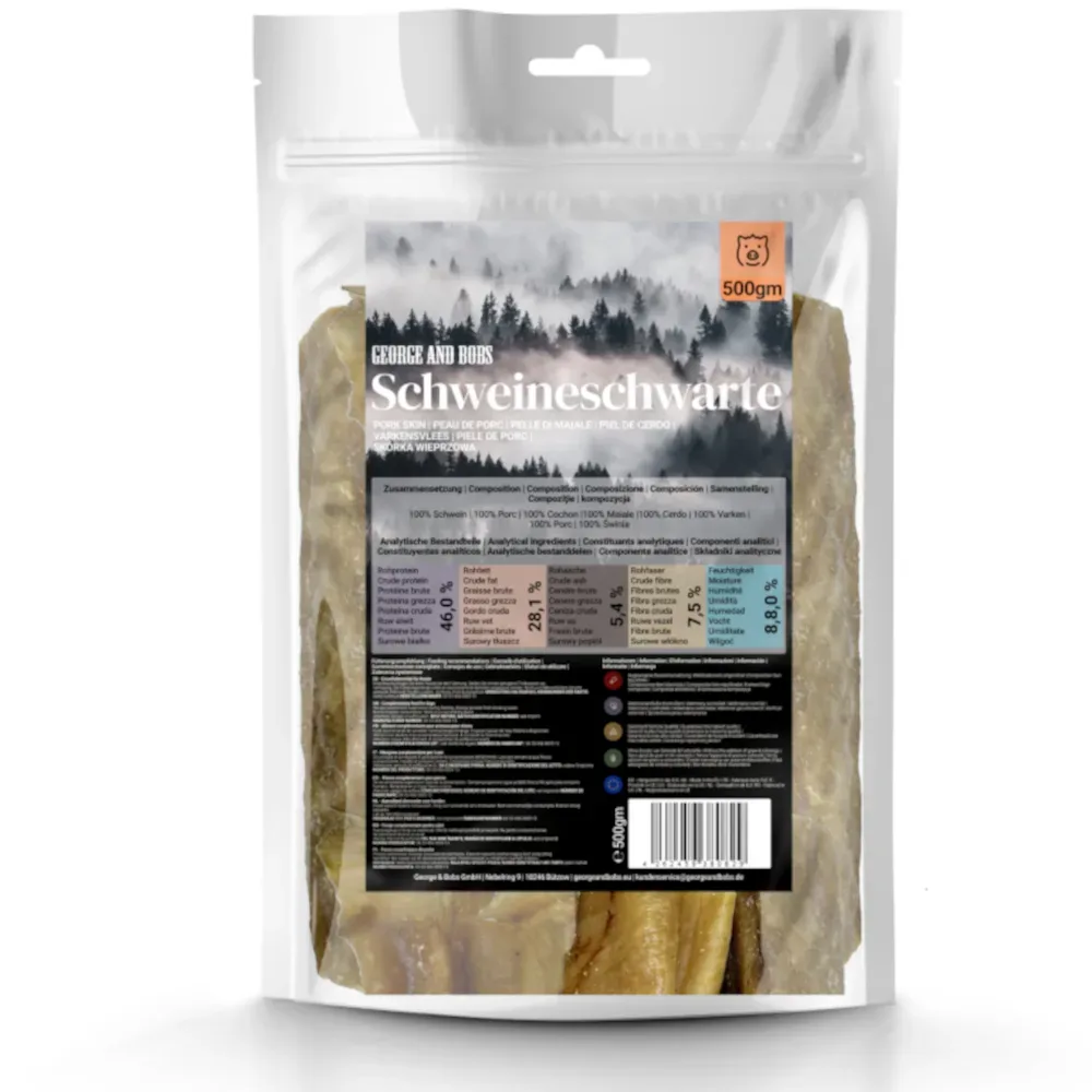 George & Bobs Schweineschwarte - 500 g
