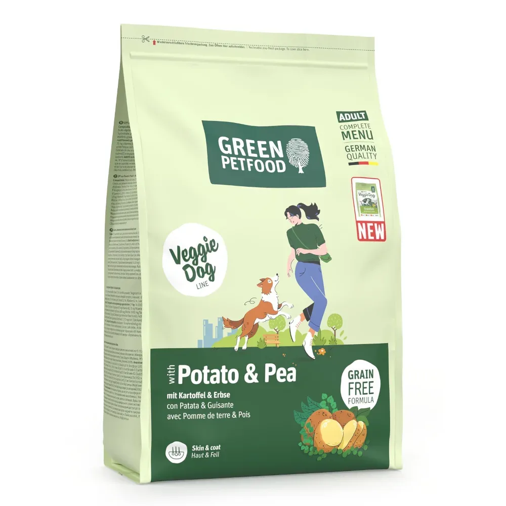 Green Petfood mit Kartoffel & Erbse - 900 g