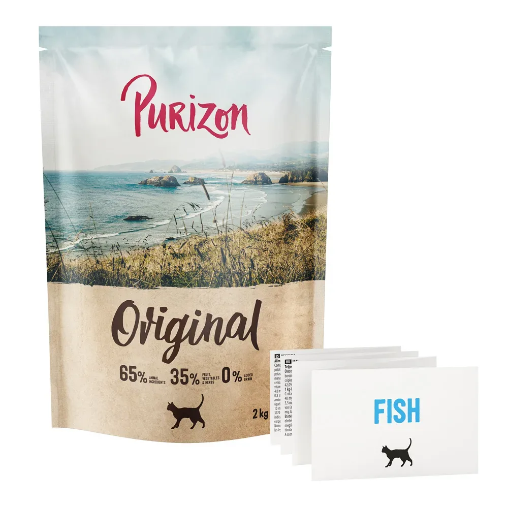 Purizon Original Fisch - getreidefrei - NEU 2 kg