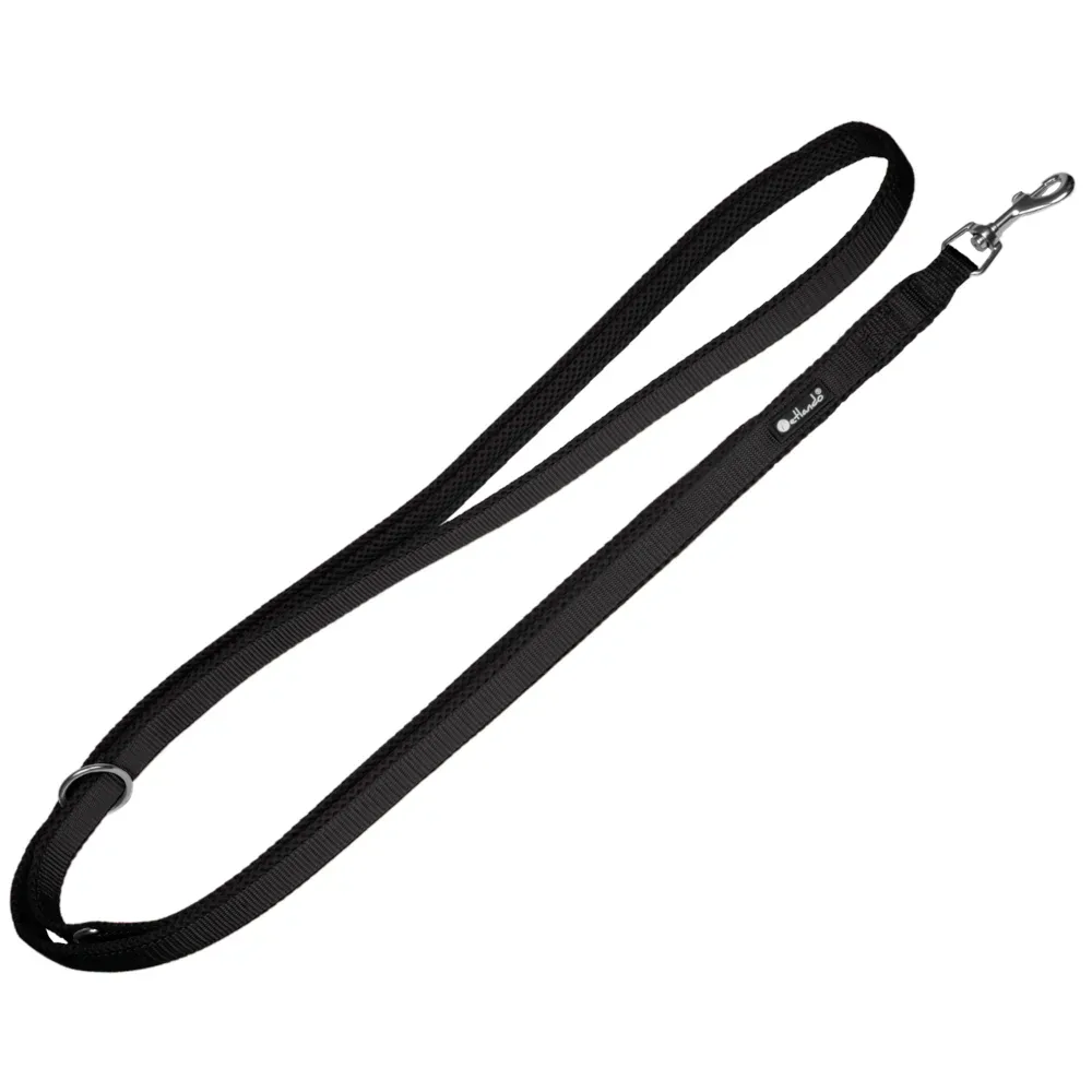 Petlando Mesh 3 m Führleine, schwarz - Grösse L: 300 cm lang, 30 mm breit