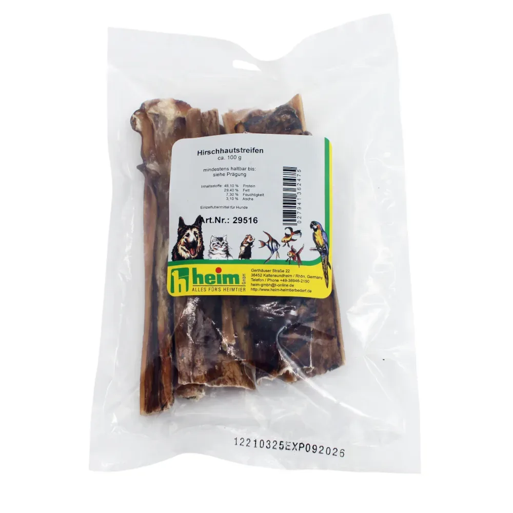 Heim Hirschhautstreifen - 100 g