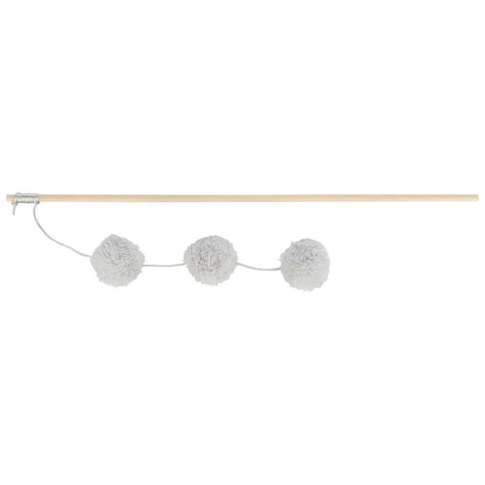 Trixie Spielangel Bälle mit Katzenminze - L 50 cm