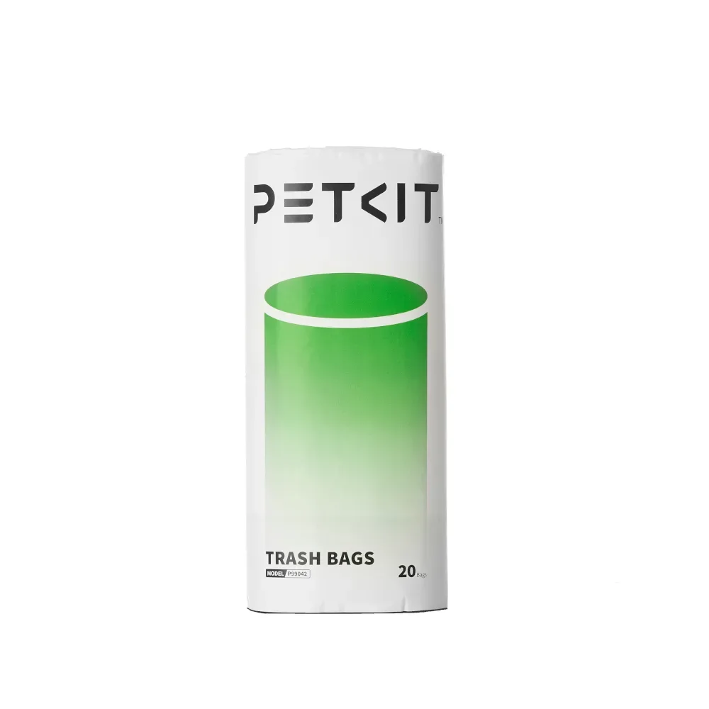 Müllbeutel PETKIT Polyethylen mit hoher Dichte weiss