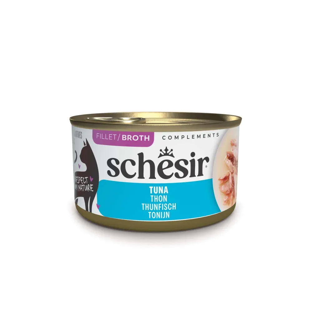 Schesir Complements in Brühe 12 x 70 g - Thunfisch
