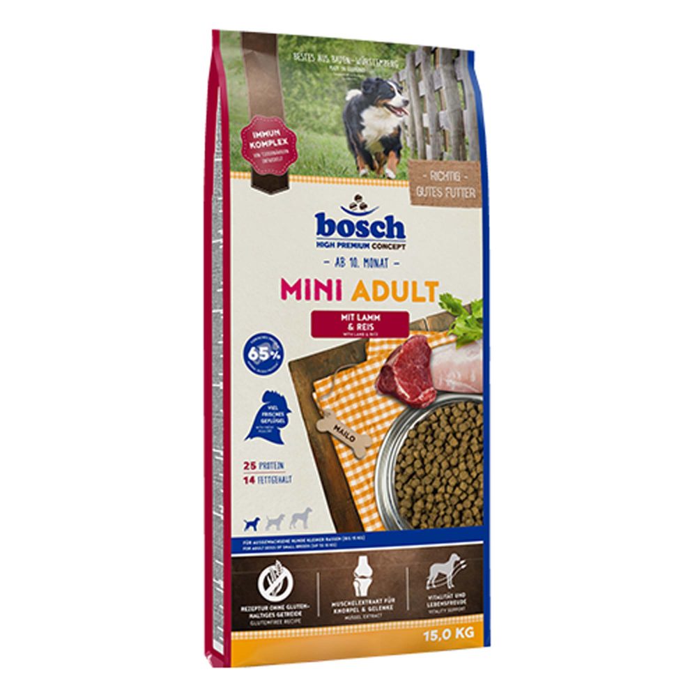 bosch Mini Adult Lamm und Reis 15 kg