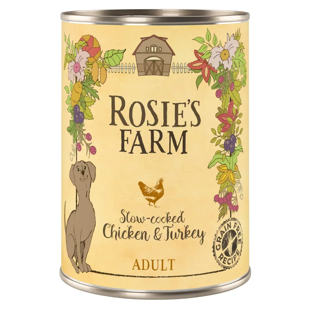 Sparpaket Rosie's Farm Adult 24 x 400 g - Lamm