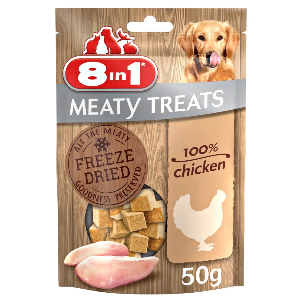 8in1 Meaty Treats - 2 x Hähnchenbrust (2 x 50 g)