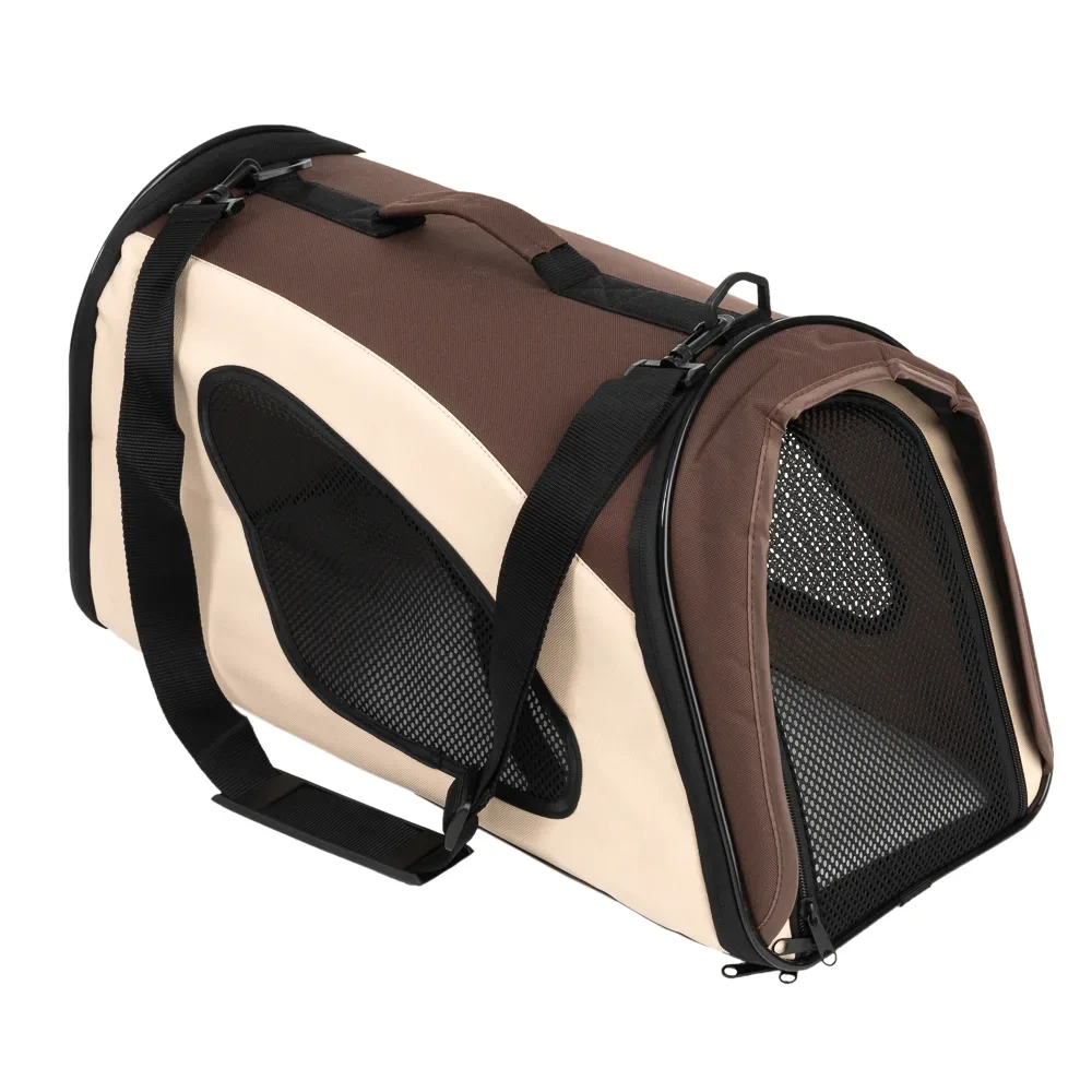 Tragetasche - braun, L 54 x B 26 x H 30 cm