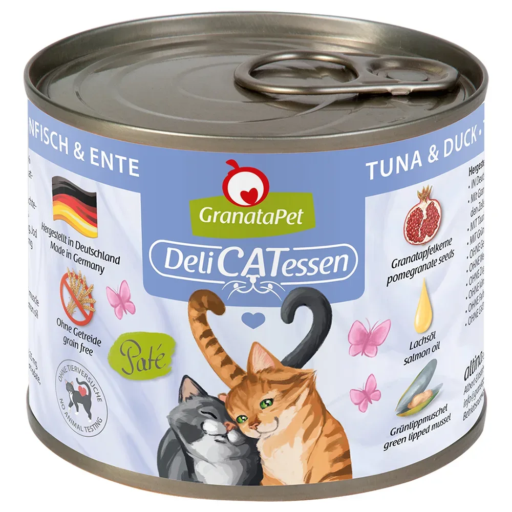 Sparpaket GranataPet DeliCatessen 24 x 200 g - Kitten Geflügel