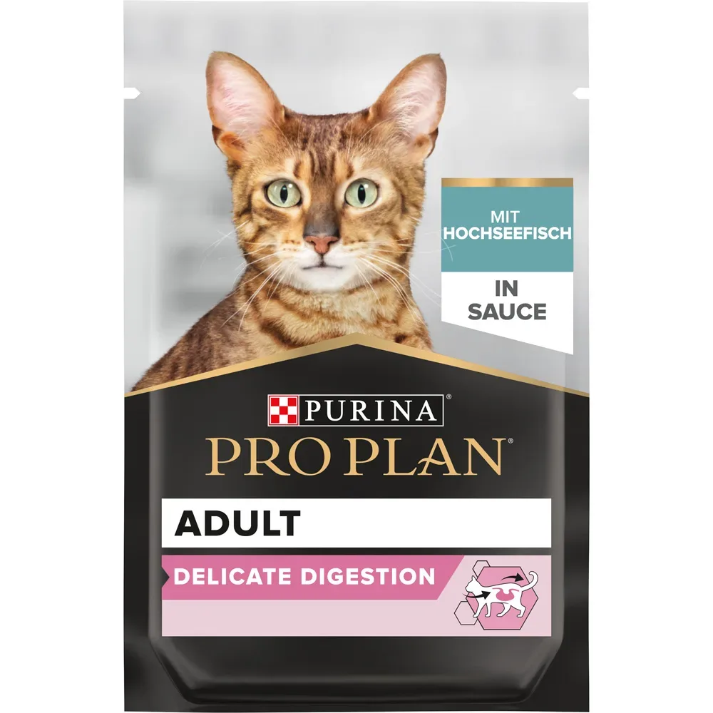 PURINA PRO PLAN Cat Adult Delicate Digestion 6 x 85 g - Truthahn