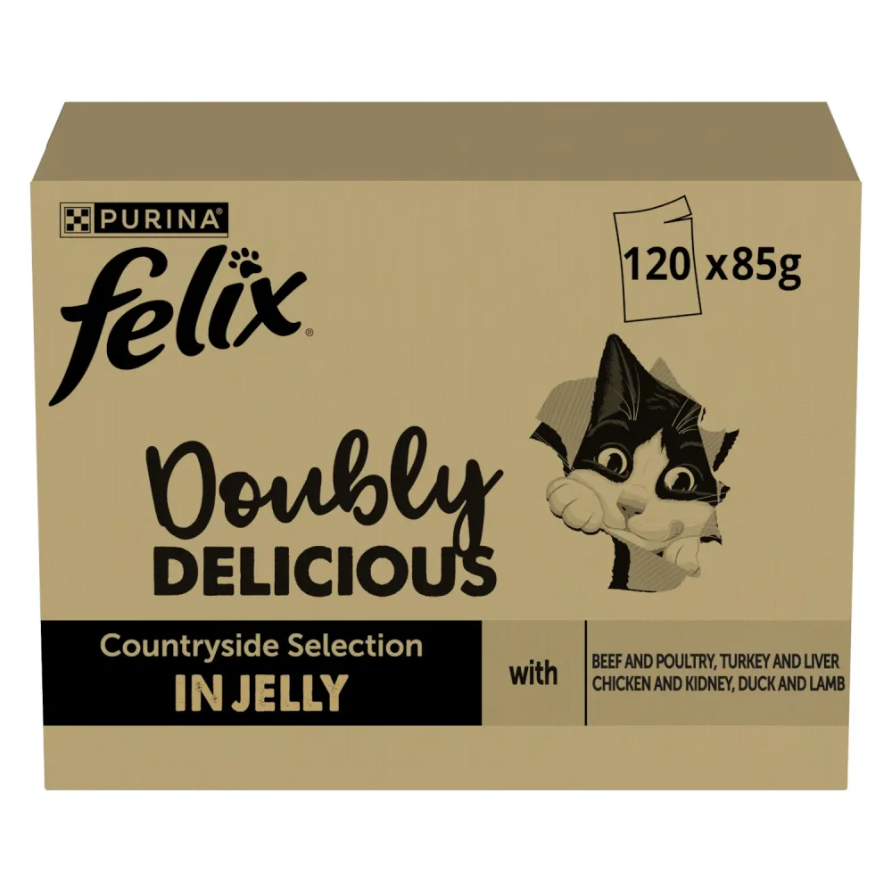 Felix So gut wie es aussieht in Gelee 120x85 g Gemischte Vielfalt Senior