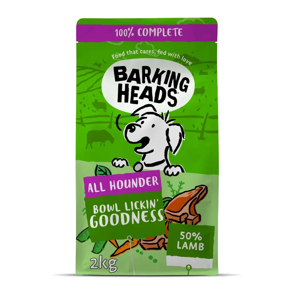 Barking Heads All Hounder Chop Lickin' Lamb - 2 kg