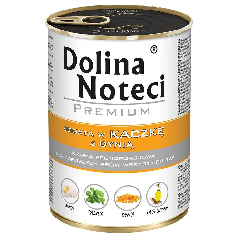 Dolina Noteci Premium Megapack 48 x 400 g - Ente mit Kürbis