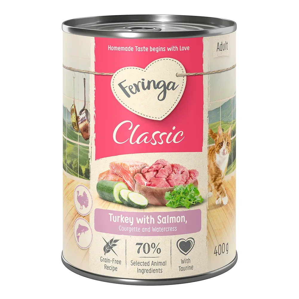 Feringa Classic Meat Menü 6 x 400 g - Lachs & Pute