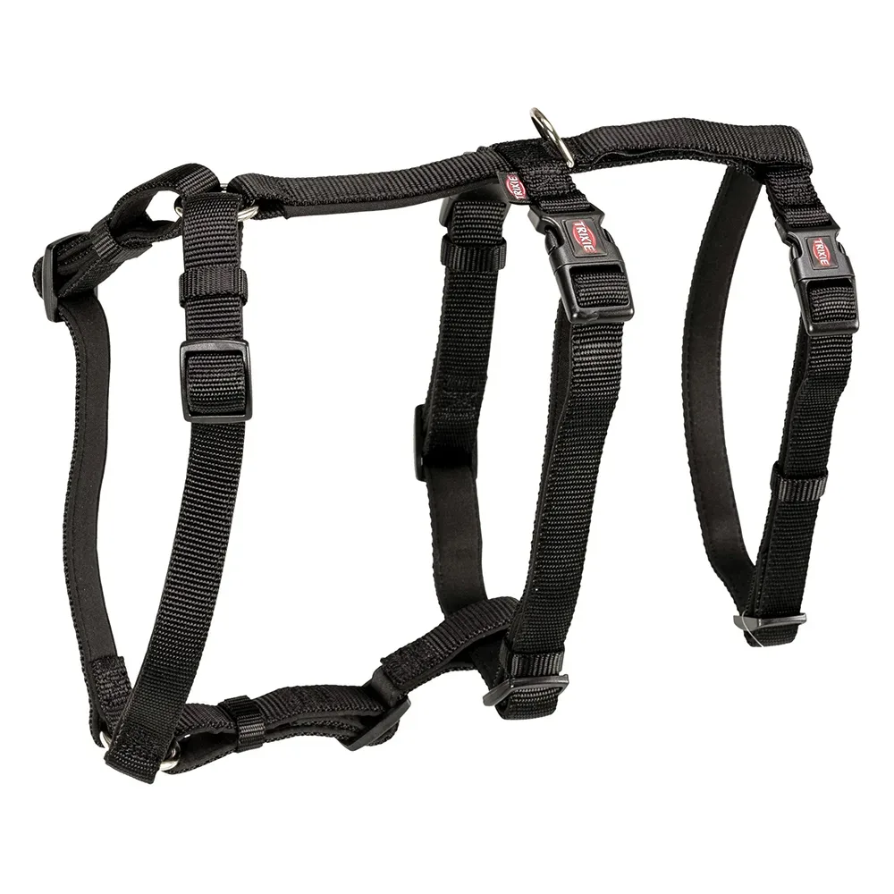 Trixie Panikgeschirr Stay Schwarz - Grösse S?M: 40?65 cm Brustumfang, B 15 mm
