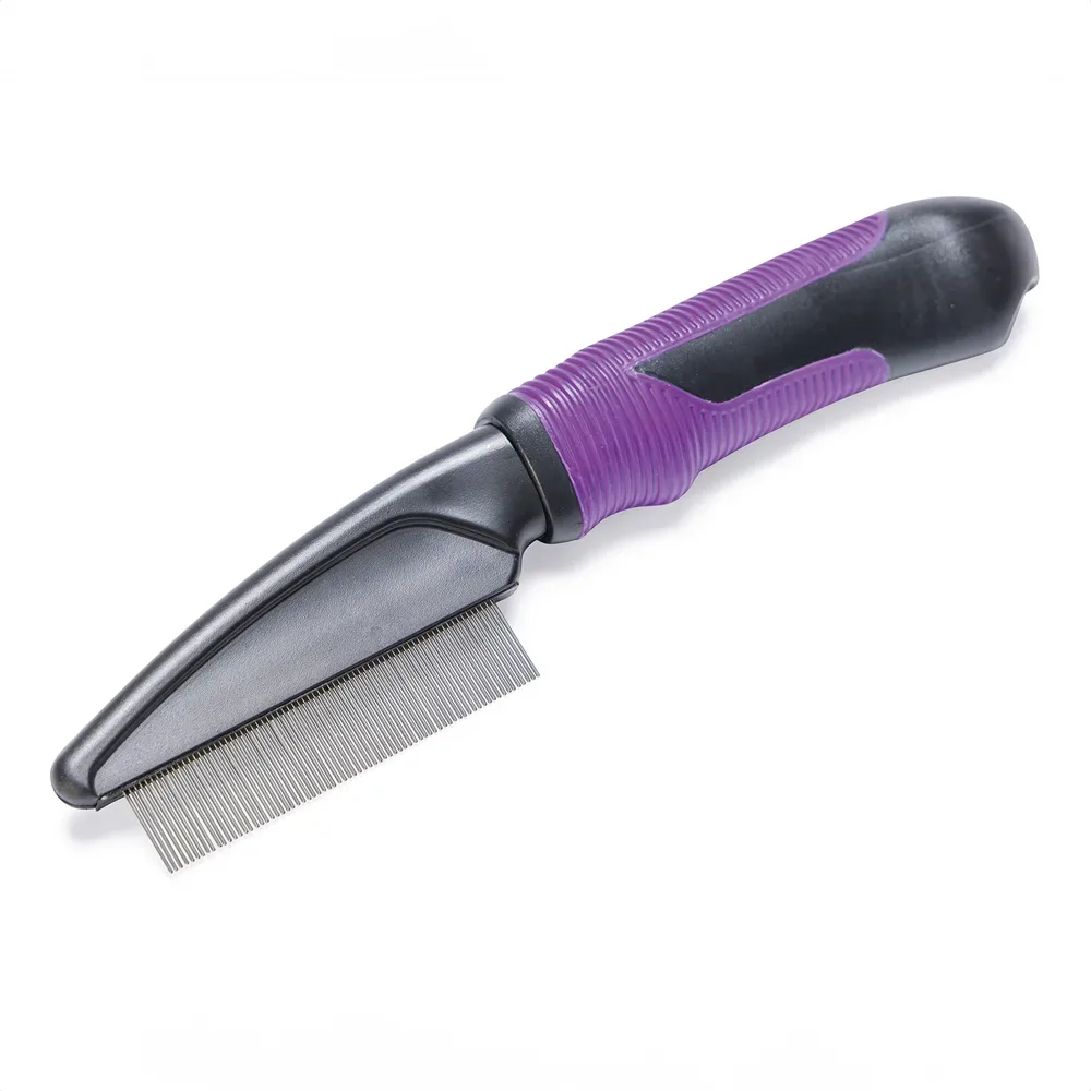 Karlie Professional Flohkamm mit Griff - L 21 x B 5 x H 3 cm