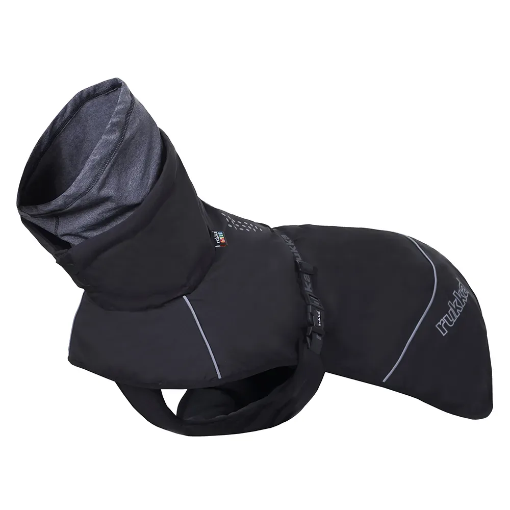 Rukka® Warmup Hundemantel 2.0, schwarz - Grösse: ca. 35 cm Rückenlänge