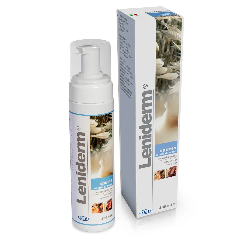 Leniderm-Reinigungsschaum - Satz %: 2 x 200 ml