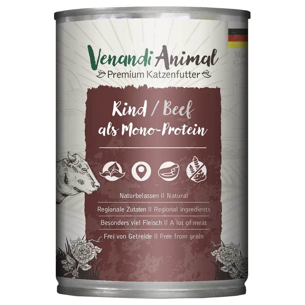 Venandi Animal Monoprotein 6 x 400 g - Truthahn