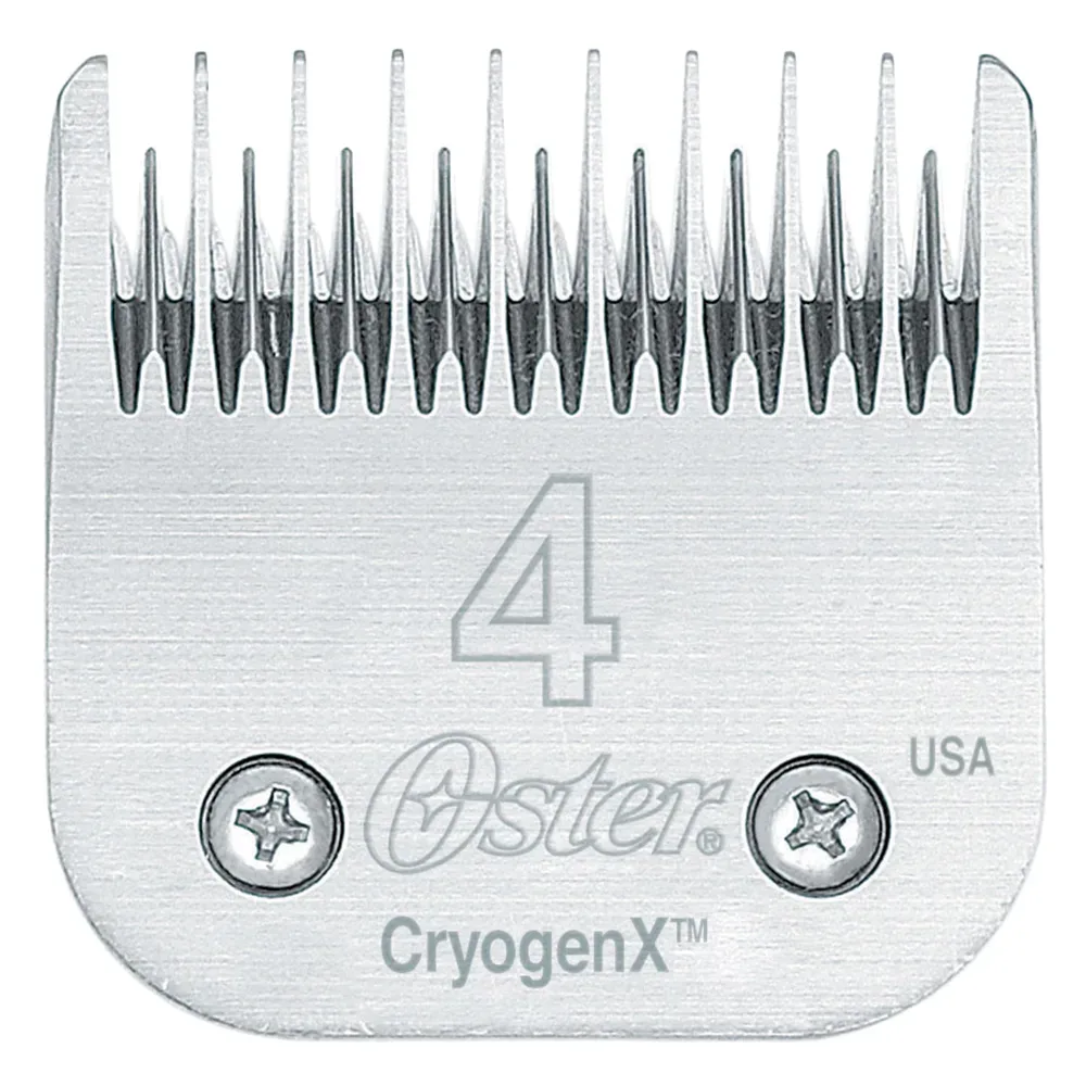 Scherköpfe für Schermaschinen von Oster - Scherkopf Nr. 4 (Länge 9,5 mm, Skip Tooth)