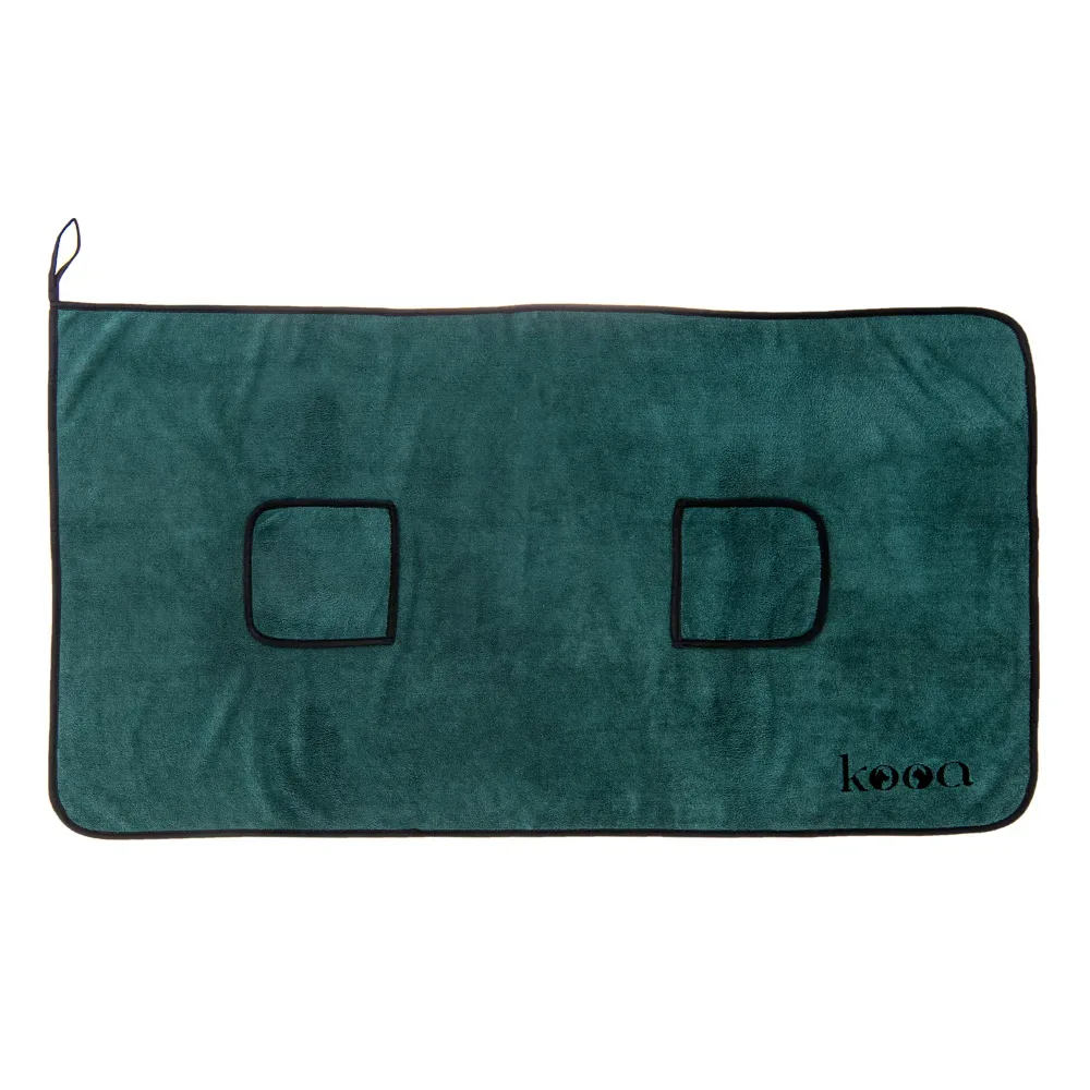kooa Deluxe Mikrofaser Handtuch - L: L 120 x B 70 cm